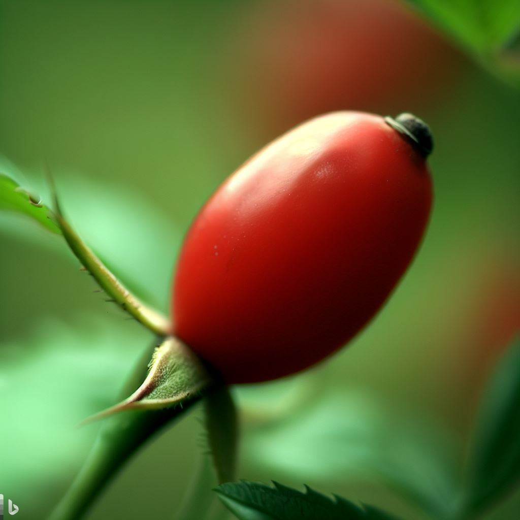 a rosehip plant