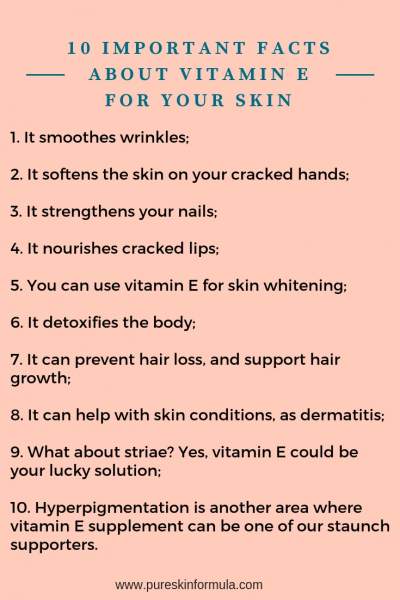 Is Vitamin E Good For Skin?