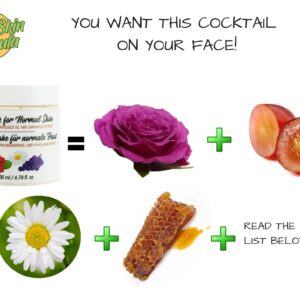 ingredients_face mask with rose