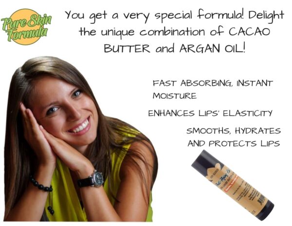 unique formula_lip balm with argan unique formula_lip balm with argan
