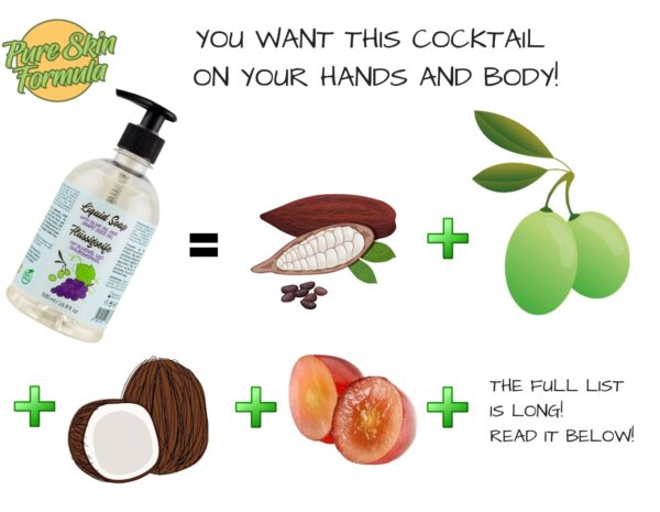 ingredients_liquid soap with olive oil
