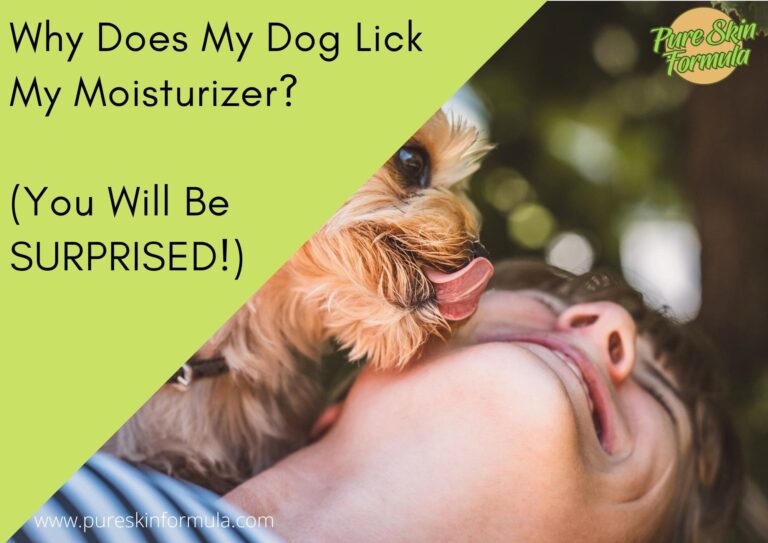 Why Does My Dog Lick My Moisturizer? (You Will Be SURPRISED!)