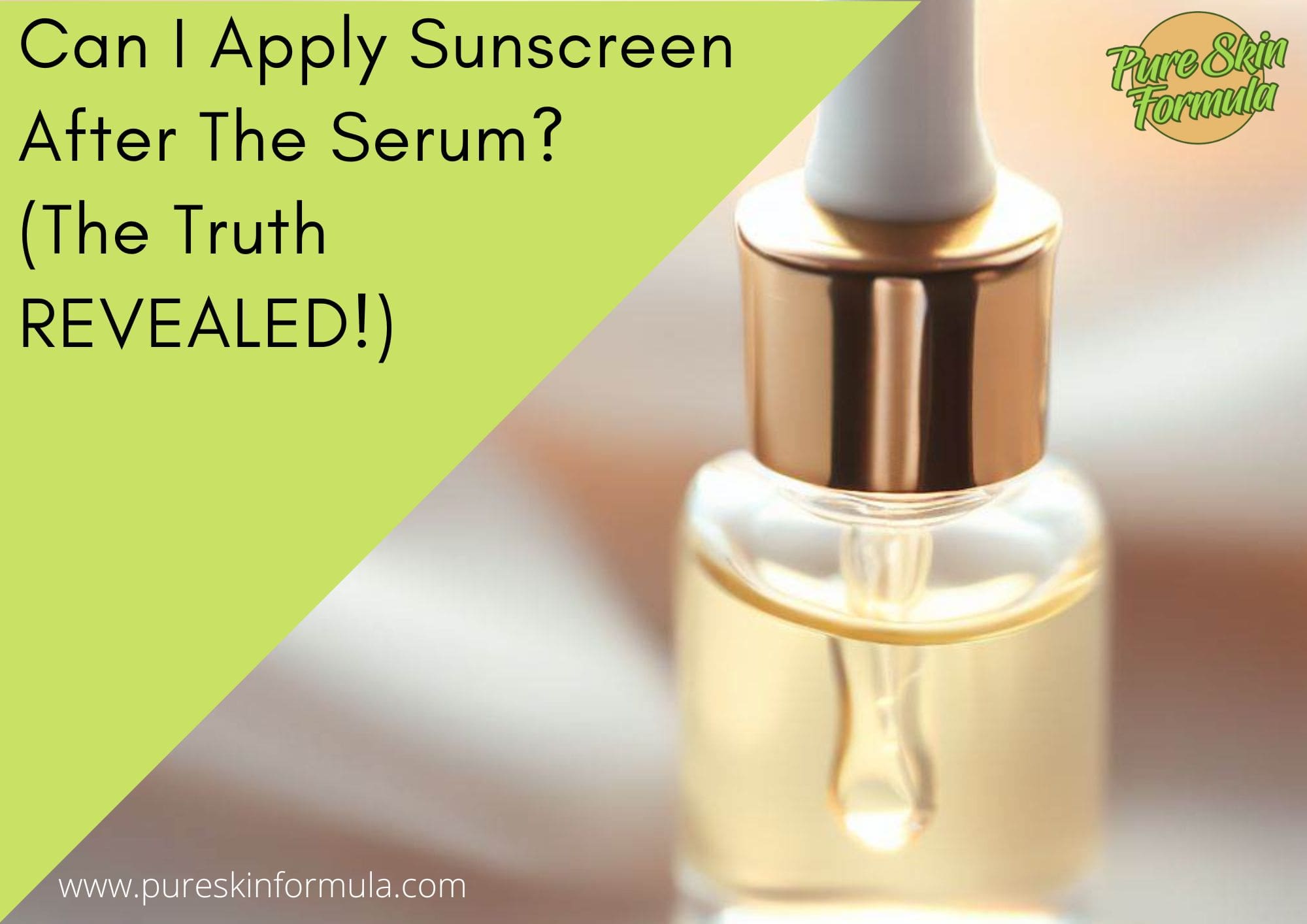 Can I Apply Sunscreen After The Serum_featured image